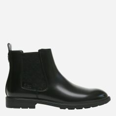 Акція на Чоловічі челсі Guess 397617828 42 Чорні від Rozetka