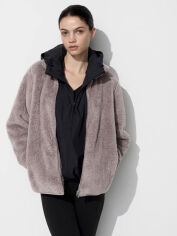 Акція на Куртка демісезонна жіноча Uniqlo 821701109 XS Коричнева від Rozetka