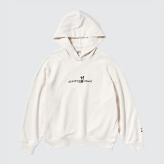Акція на Худі жіноче Uniqlo 896459376 2XL Молочне від Rozetka