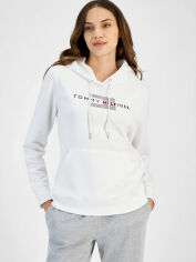 Акція на Худі жіноче Tommy Hilfiger 808164971 XL Біле від Rozetka