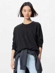 Акція на Лонгслів довгий жіночий Uniqlo 140137116 M Чорний ( 1159830015) від Rozetka