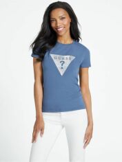 Акція на Футболка жіноча Guess 111754467 XS Синя від Rozetka