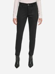 Акція на Штани зі штучної замші жіночі Calvin Klein 57126676 8 Чорні від Rozetka