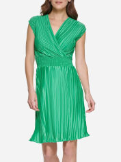Акція на Сукня на запах міді літня жіноча Donna Karan NY (DKNY) 841011897 16 Зелена від Rozetka