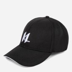 Акція на Кепка Karl Lagerfeld 388632552 One Size Чорна від Rozetka