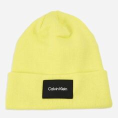 Акція на Шапка Calvin Klein 921947228 One Size Салатова від Rozetka