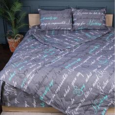 Акція на Набір MirSon №2903 Сolor Fun Line Ковдра літня Полуторна 155x215 см 17-0003 Tulio Ecosilk + Дві подушки 50х70 см + Дві наволочки 50х70 см + простирадло 150x220 см від Rozetka