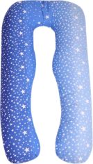Акція на Подушка для вагітних та відпочинку MirSon №5033 Color Line 17-0432 Milky Way U-подібна 140х75х20 см від Rozetka