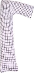 Акція на Подушка для вагітних та відпочинку MirSon №5008 Color Line 17-4813 Martinhi Г-подібна 140х40х20 см від Rozetka