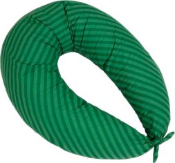 Акція на Подушка для вагітних та годування MirSon №5015 Color Line 17-0612 Stripe Emerald 30х170 см від Rozetka