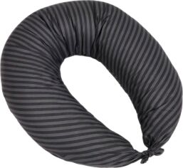 Акція на Подушка для вагітних та годування MirSon №5017 Color Line 17-0611 Stripe Black 30х170 см від Rozetka