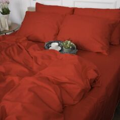 Акція на Наволочка MirSon Satin Premium 0081 Terracotta 70х70 см від Rozetka