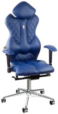 Акція на Крісло Kulik System Royal з індивідуальною прошивкою Blue від Rozetka