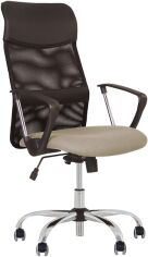 Акція на Крісло Nowy Styl ULTRA ordf GTP TILT CHR68 OH/5 P ZT-11 ECO-30 від Rozetka