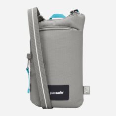 Акція на Сумка крос-боді через плече Pacsafe Go Tech Crossbody 35175 Сіра від Rozetka