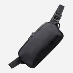 Акція на Сумка слінг через плече Pacsafe x SLNT sling Silent Pocket Faraday Sleeve 83102 Чорна від Rozetka