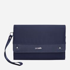 Акція на Гаманець для карток Pacsafe Clutch 11015 Темно-синій від Rozetka