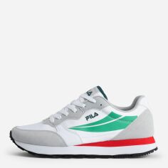 Акція на Чоловічі кросівки Fila FFM0380-13420 41 26 см White/Mint/Fila Red від Rozetka