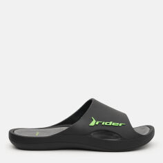Акція на Чоловічі шльопанці для пляжу Rider Bay Xiv Ad 83632-AZ135 42 27 см Чорні від Rozetka