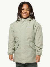 Акція на Дитяча зимова куртка-парка для хлопчика Jack Wolfskin Cosy Bear Jacket G 1609092_4137 116 см Зелена від Rozetka