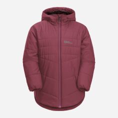Акція на Дитяча демісезонна куртка для дівчинки Jack Wolfskin Solyd INS COAT G 1610121_2428 128 см від Rozetka