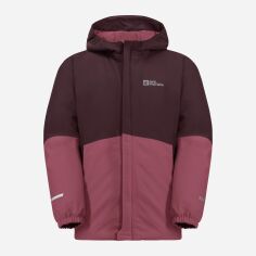Акція на Дитяча демісезонна куртка для дівчинки Jack Wolfskin Blocky JACKET K 1610111_2428 128 см від Rozetka