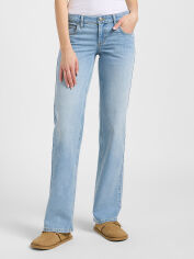 Акція на Джинси Regular Fit жіночі Lee 112363566 29-31 Блакитні від Rozetka