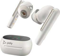 Акція на Навушники Poly TWS Voyager Free 60+ Earbuds + BT700A + TSCHC White від Rozetka