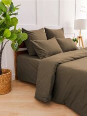 Акція на Набір Good-Dream підковдра 160х220 + 2 наволочки 50х70 microfiber Mokko від Rozetka