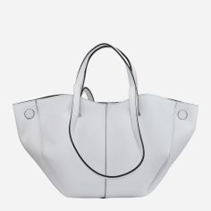 Акція на Сумка шопер жіноча з натуральної шкіри Regina Notte Shopper 3776 Біла від Rozetka
