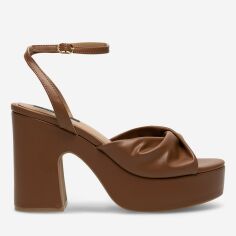 Акція на Жіночі босоніжки Nine West WFA2634-2 36 23.6 см Коричневі від Rozetka