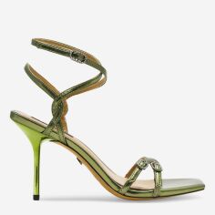 Акція на Жіночі босоніжки Nine West ZL23014CC 40 26 см Зелені від Rozetka