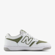 Акція на Підліткові кросівки для хлопчика New Balance 480 GSB480VO 39 (6.5US) Білі від Rozetka