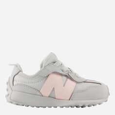Акція на Дитячі кросівки для дівчинки New Balance 327 NW327WP 26 (9US) Сірий/Рожевий від Rozetka
