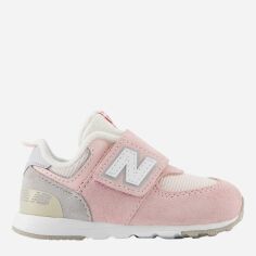 Акція на Дитячі кросівки для дівчинки New Balance 574 NW574BKM 22.5 (6US) Рожеві від Rozetka