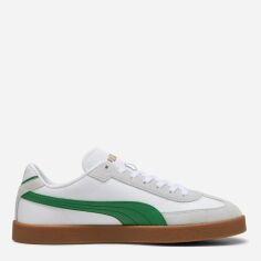 Акція на Жіночі кеди низькі Puma Club II Era 39744722 39 (6UK) 25 см Puma White-Archive Green-Gum від Rozetka