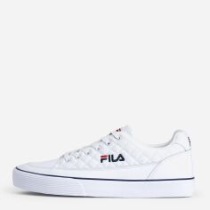 Акція на Жіночі кеди низькі Fila FFW0526-13037 38 23.5 см White/Fila Navy від Rozetka