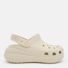 Акція на Жіночі крокси Crocs Classic Crush Clog 207521-2Y2 41-42 (M8/W10) Бежеві від Rozetka