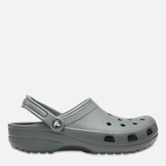 Акція на Жіночі крокси Crocs Classic 10001-0DA 36 (M04/W06) Темно-сірі від Rozetka