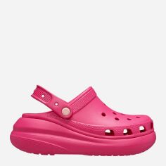 Акція на Жіночі крокси Crocs Classic Crush Clog 207521-6ZQ 41-42 (M8/W10) Рожеві від Rozetka