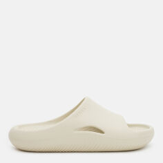 Акція на Жіночі шльопанці для пляжу Crocs Mellow Recovery Slide 208392-2Y2 36-37 (M4/W6) Бежеві від Rozetka