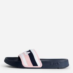 Акція на Жіночі шльопанці Fila FFW0553-53318 37 23.3 см Fila Navy/Powder Pink від Rozetka
