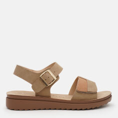 Акція на Жіночі сандалії Beppi 2213620 39 25.3 см Beige від Rozetka