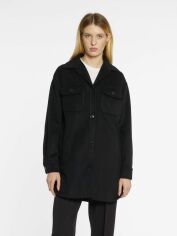 Акція на Пальто осіннє жіноче Arber Overshirt Wool W W08.05.02.333 44 Чорне від Rozetka