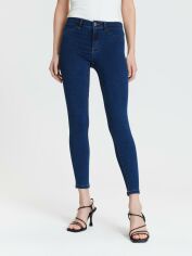 Акція на Джинси Skinny жіночі Sinsay 6100J-59J 36 Темно-сині від Rozetka