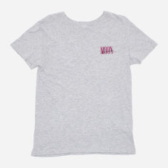 Акція на Футболка Pink Woman XAZ411652EEFH M Сіра від Rozetka