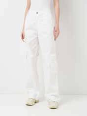 Акція на Штани жіночі Zara 5520/672 36 Білі від Rozetka