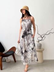 Акція на Сарафан жіночий ARTKNIT Афродіта ХL- 2XL Сірий від Rozetka