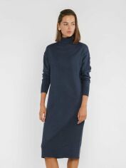 Акція на Сукня міді осіння жіноча Arber Dress T-Neck Ww1 Wtr-142 W22.06.06.433 XL Синя від Rozetka