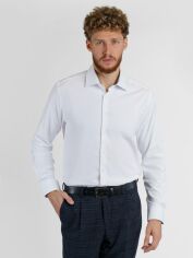 Акція на Сорочка чоловіча Arber Custom Fit M05.17.00.333 44 Біла від Rozetka